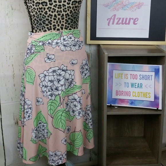 SOLD: Lularoe Azure Skirt - Picture 1 of 3